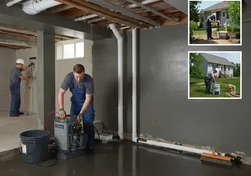 Basement Waterproofing and Flood Prevention process in Glendive, MT